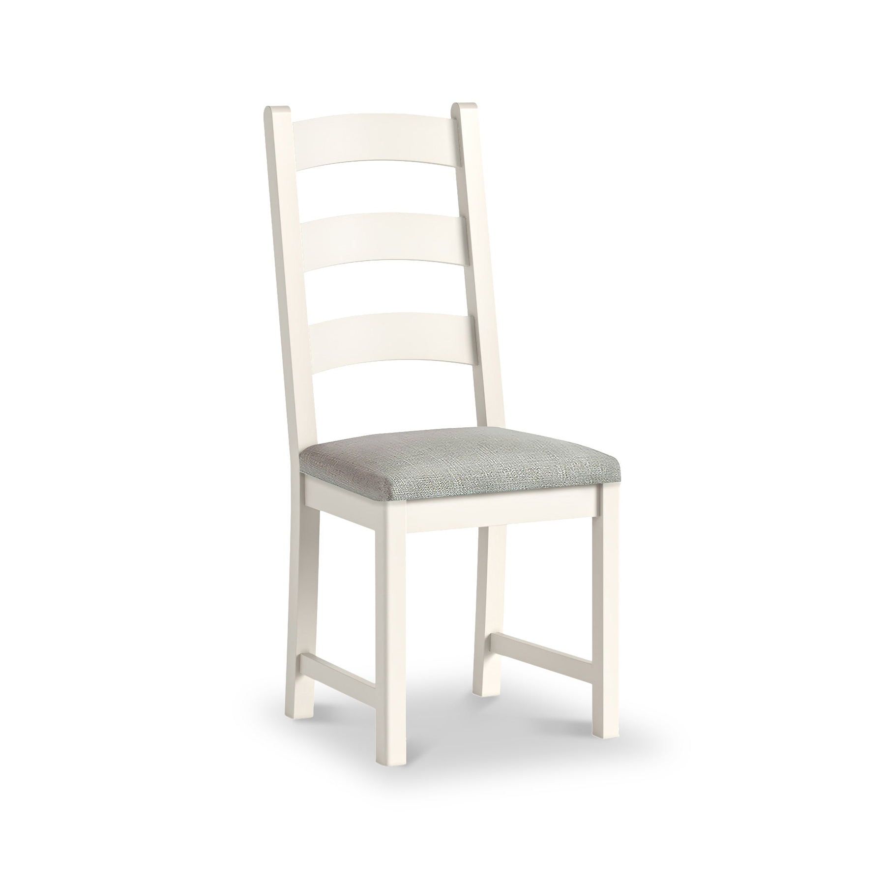 Belmont Ladder Back Dining Chair Beige Cushion from Roseland Furniture