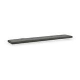 Belmont Cross Leg Dining Bench Charcoal Cushion from Roseland Furniture