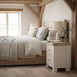 Belmont 2 Drawer Bedside from Roseland Furniture