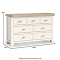 Belmont 3 Over 4 Chest from Roseland Furniture