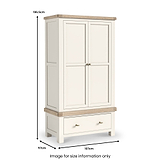 Belmont Double Wardrobe from Roseland Furniture