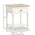 Linden Lamp Table from Roseland Furniture