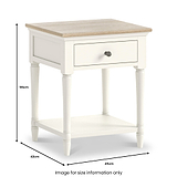 Linden Lamp Table from Roseland Furniture