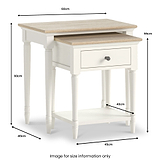 Linden Nest of Tables from Roseland Furniture