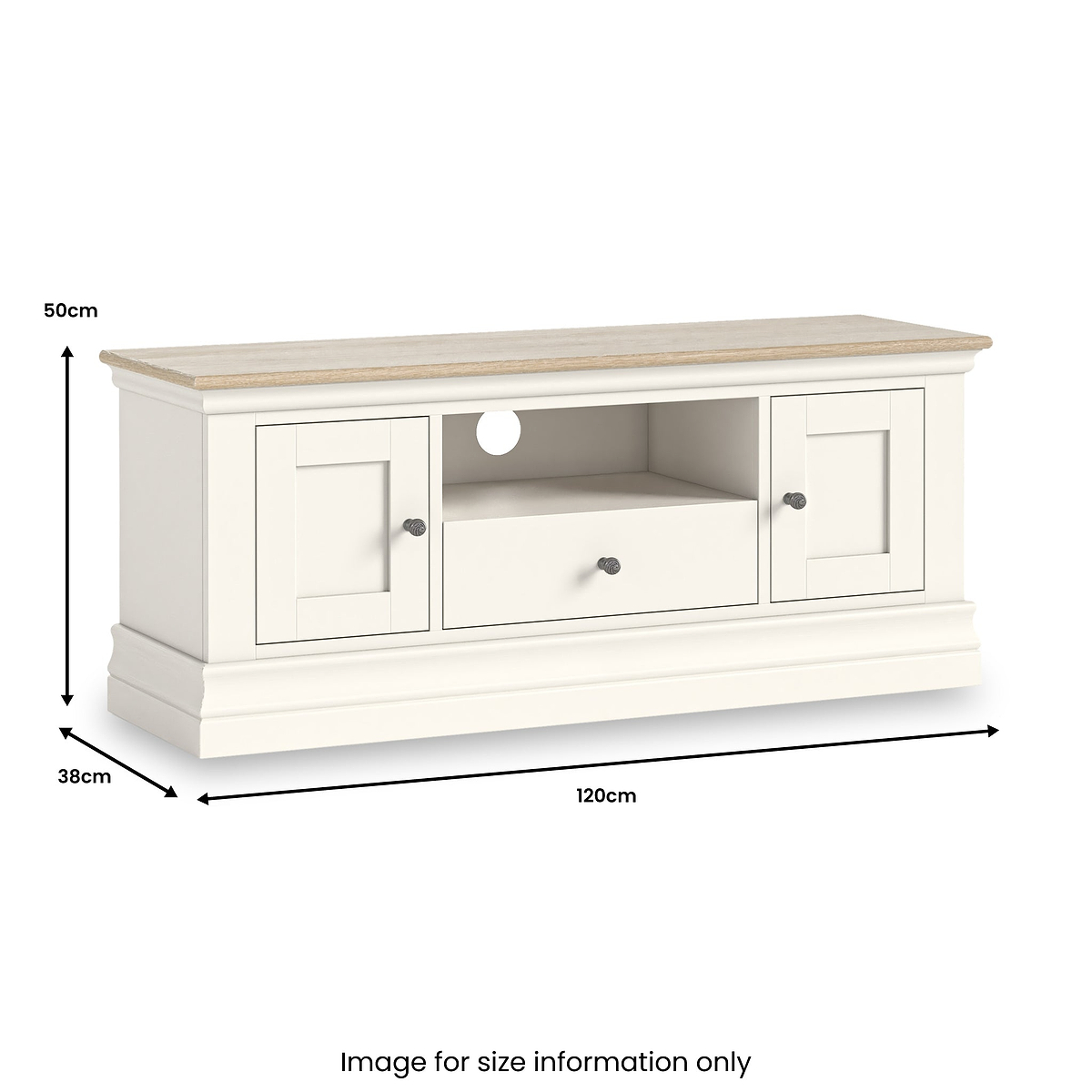 Linden 120cm TV Unit from Roseland Furniture