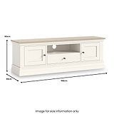 Linden 150cm TV Unit from Roseland Furniture