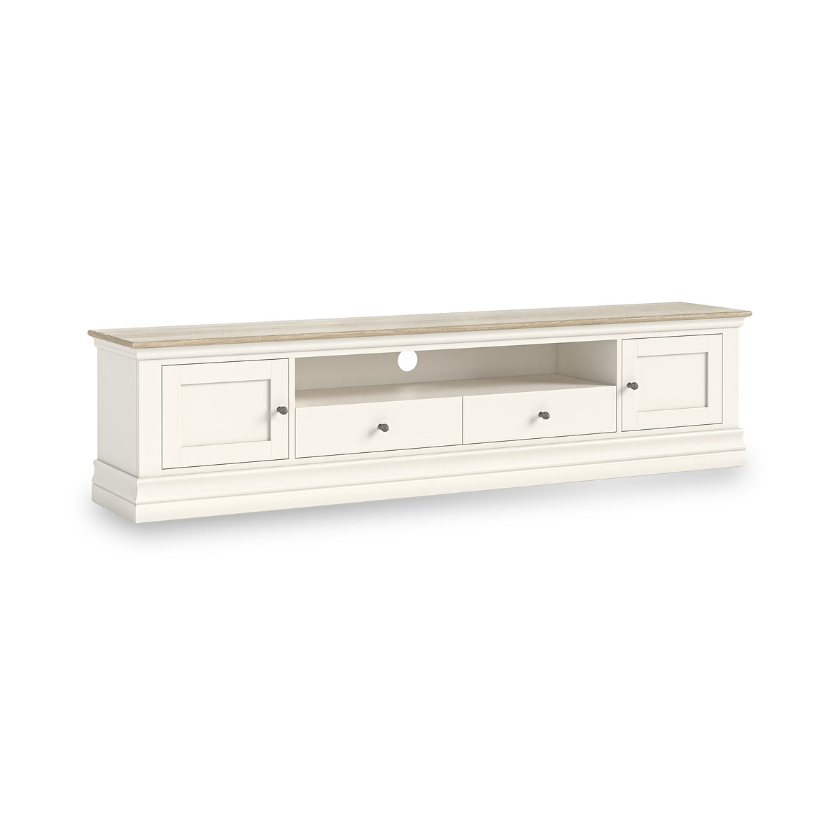 Linden 210cm TV Unit from Roseland Furniture
