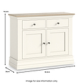Linden Small Sideboard from Roseland Furniture