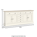 Linden Grand Extra Large Sideboard from Roseland Furniture