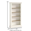 Linden Large Bookcase from Roseland Furniture