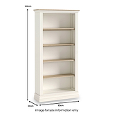 Linden Large Bookcase from Roseland Furniture
