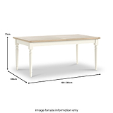 Linden 180 230cm Extendable Dining Table from Roseland Furniture
