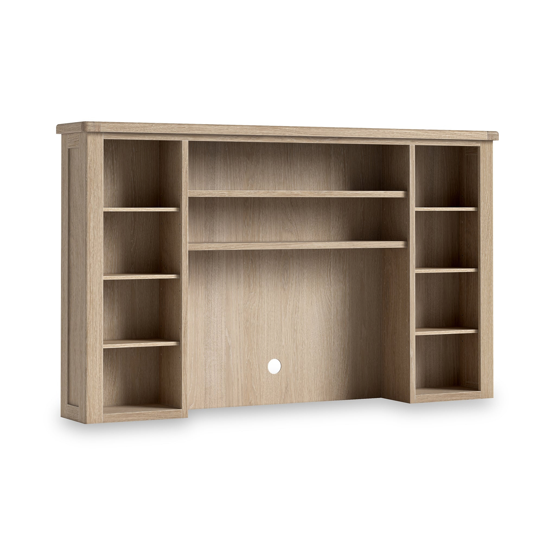 Portland Washed Oak TV Media Storage Unit from Roseland Furniture