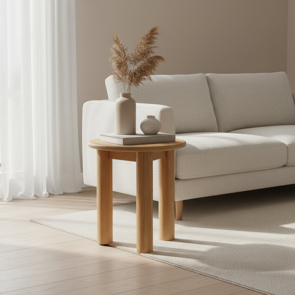 Arden Oak Side Table from Roseland Furniture