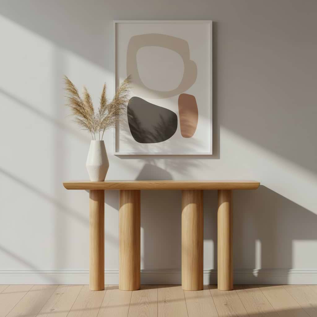 Arden Oak 125cm Console Table from Roseland Furniture