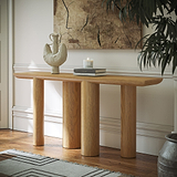 Arden Oak 165cm Console Table from Roseland Furniture