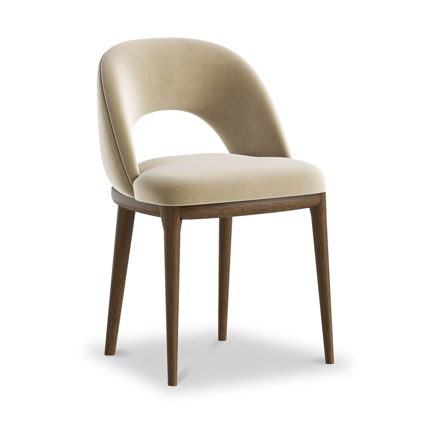 Montrose Dining Chair Acorn Dark Leg from Roseland Furniture