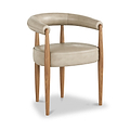 Carlyle Dining Chair Mushroom Light Leg from Roseland Furniture