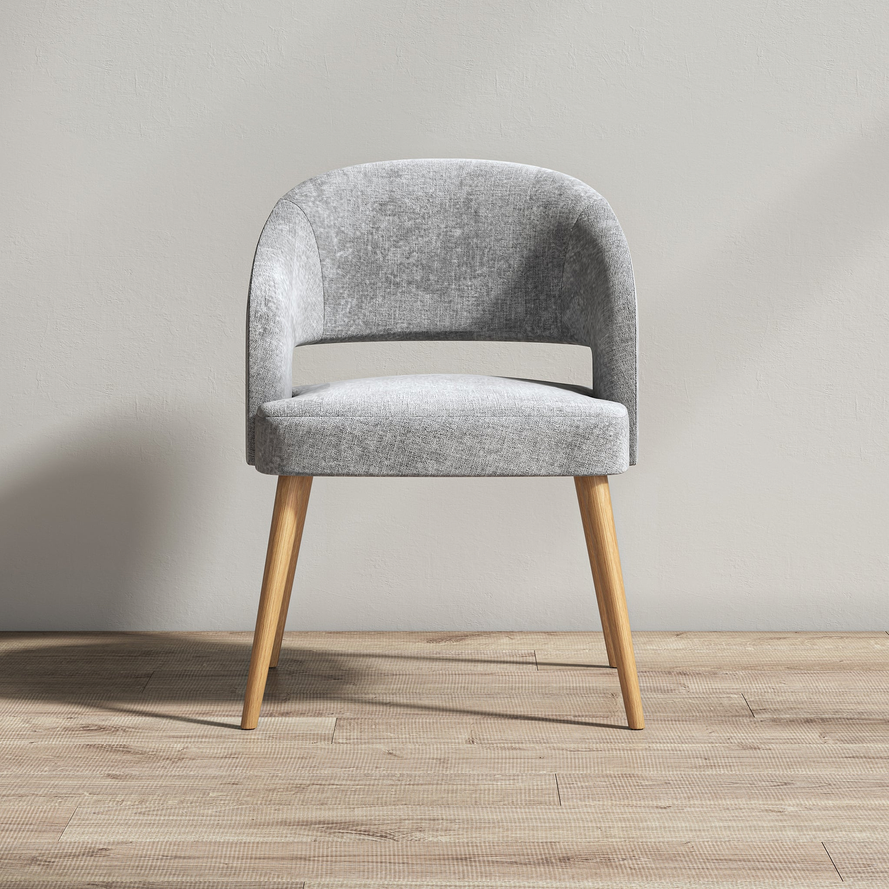 Corwin Dining Chair Light Grey from Roseland Furniture