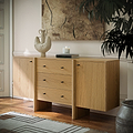 Arden Oak Large Sideboard from Roseland Furniture
