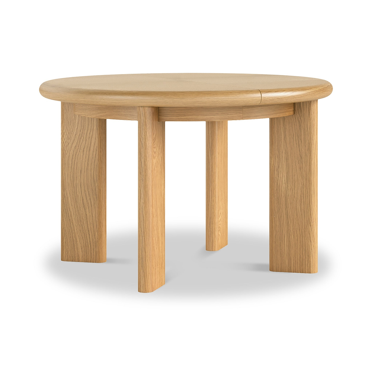 Arden Oak 120 170cm Oval Ext Dining Table from Roseland Furniture