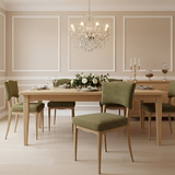 Alderley Soft Chenille Upholstered Dining Chair Olive from Roseland Furniture