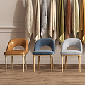 Holland Dining Chair Tan from Roseland Furniture