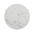 Langham White Marble Large Round Coffee Table from Roseland Furniture
