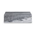 Langham Black Marble Large Round Coffee Table from Roseland Furniture
