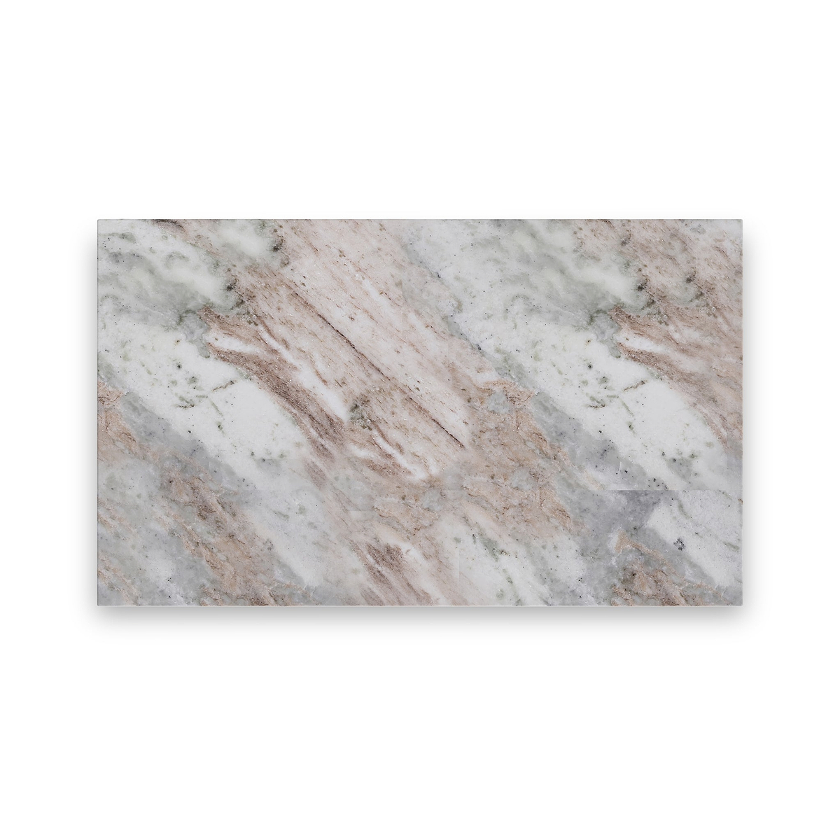 Langham Brown Marble Large Round Coffee Table from Roseland Furniture