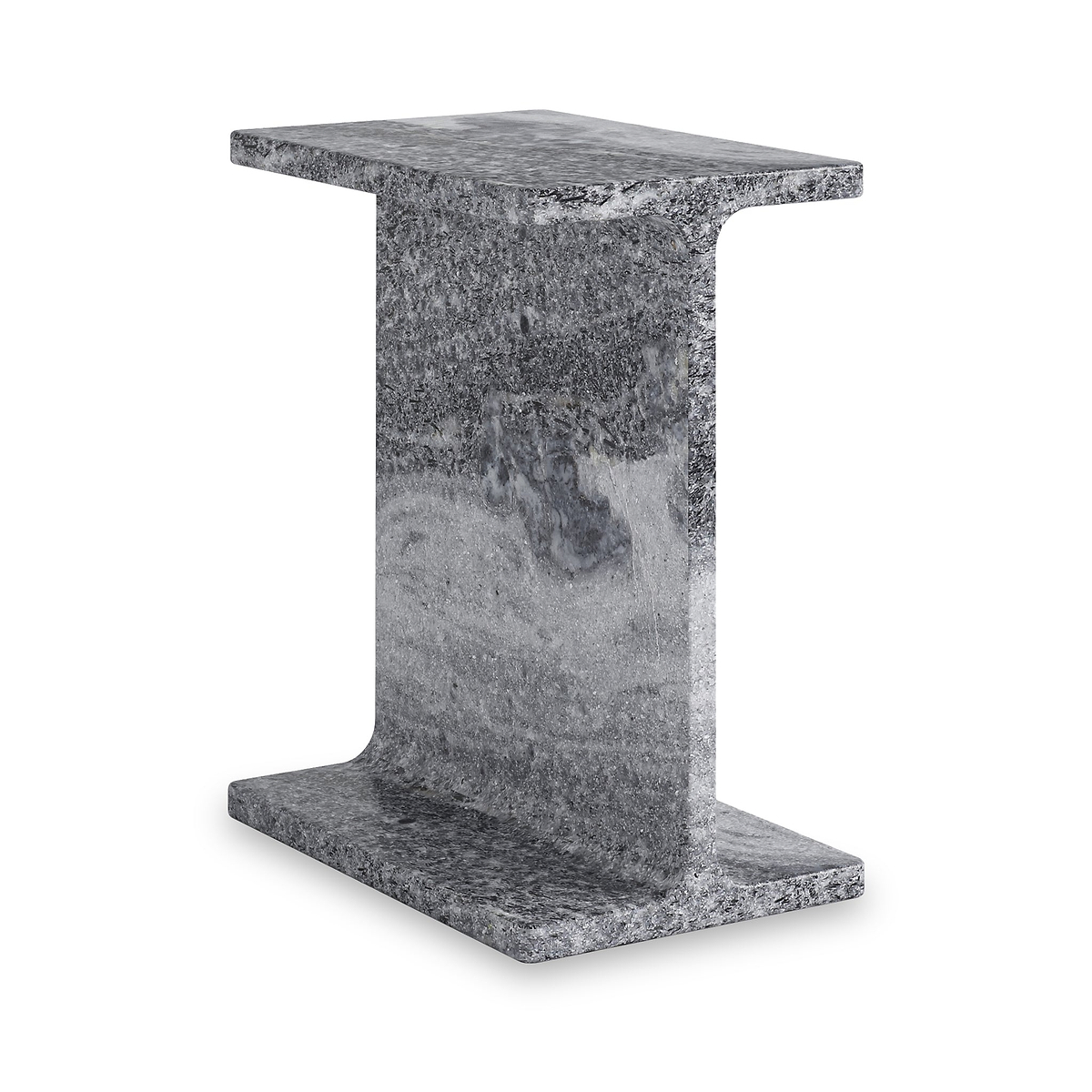 Langham Black Marble T Side Table from Roseland Furniture
