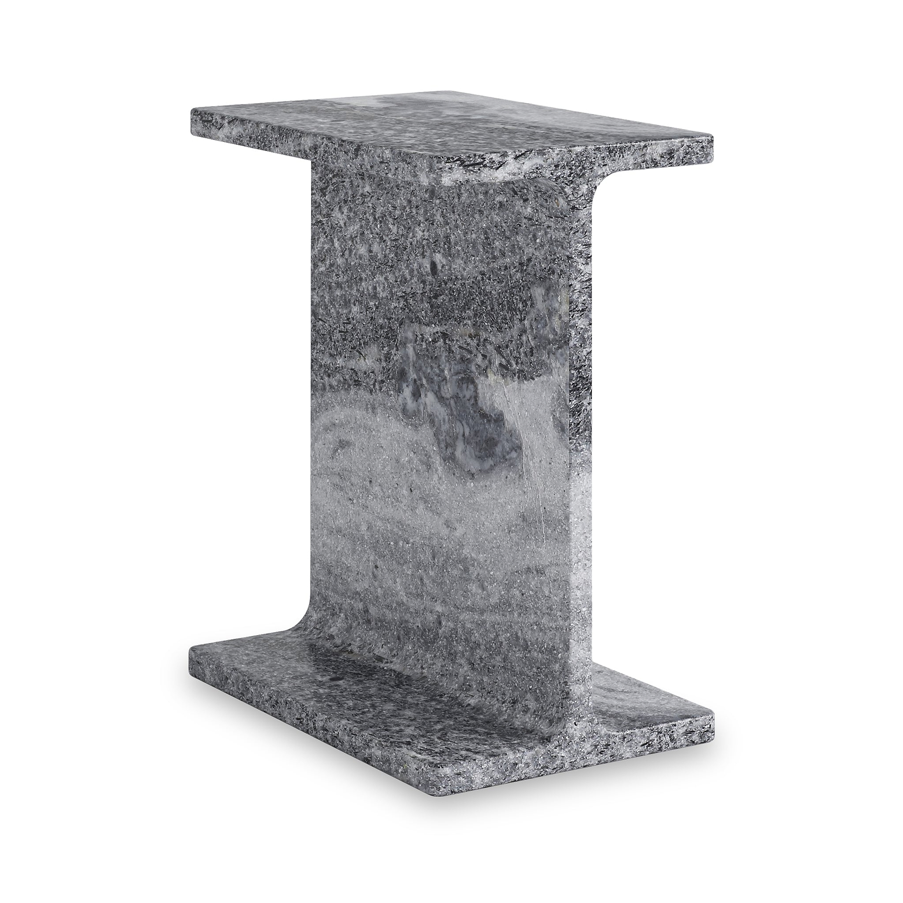 Langham Black Marble T Side Table from Roseland Furniture