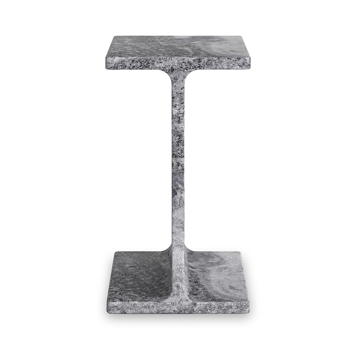 Langham Black Marble T Side Table from Roseland Furniture