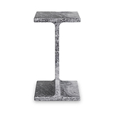 Langham Black Marble T Side Table from Roseland Furniture