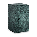 Langham Green Marble Block Side Table from Roseland Furniture