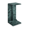Langham Green Marble C Side Table from Roseland Furniture