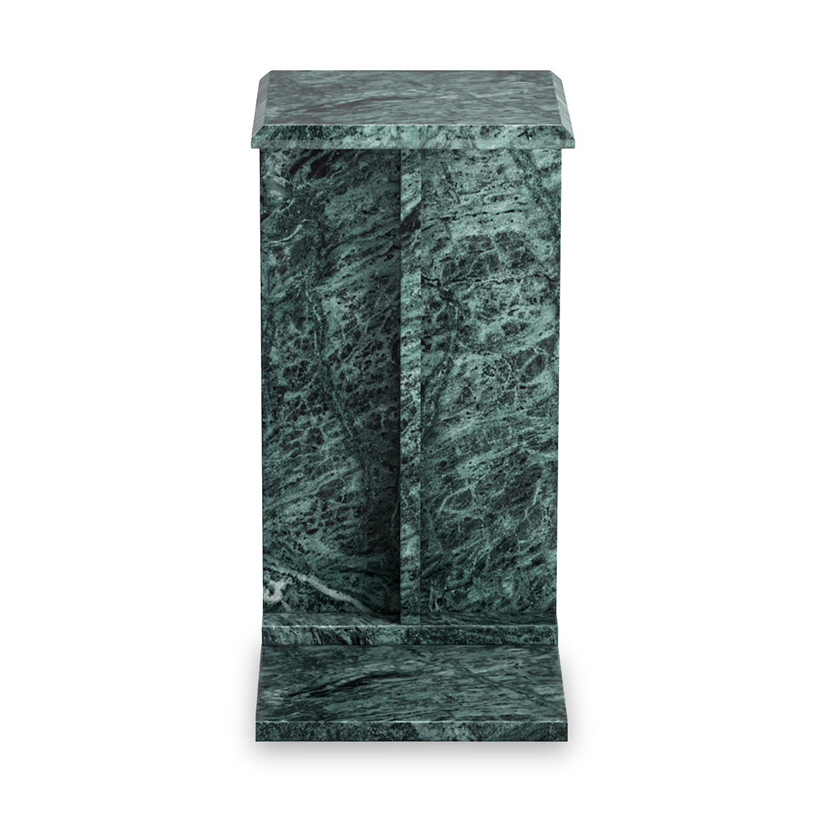 Langham Green Marble C Side Table from Roseland Furniture