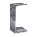 Langham Black Marble C Side Table from Roseland Furniture