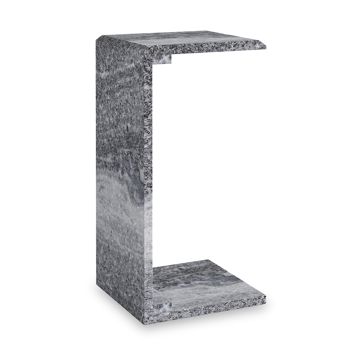 Langham Black Marble C Side Table from Roseland Furniture