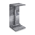 Langham Black Marble C Side Table from Roseland Furniture