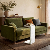 Langham White Marble C Side Table from Roseland Furniture