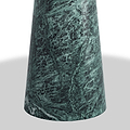 Langham Green Marble Round Side Table from Roseland Furniture