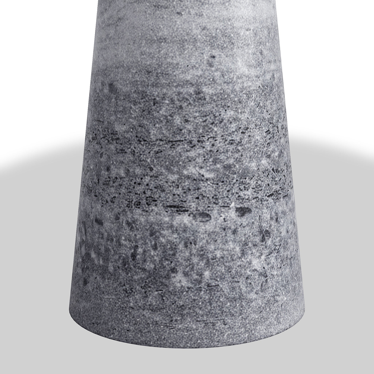 Langham Black Marble Round Side Table from Roseland Furniture