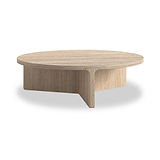 Mylor Washed Oak Large Coffee Table from Roseland Furniture
