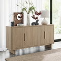 Mylor Washed Oak Large Sideboard from Roseland Furniture