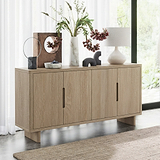 Mylor Washed Oak Large Sideboard from Roseland Furniture