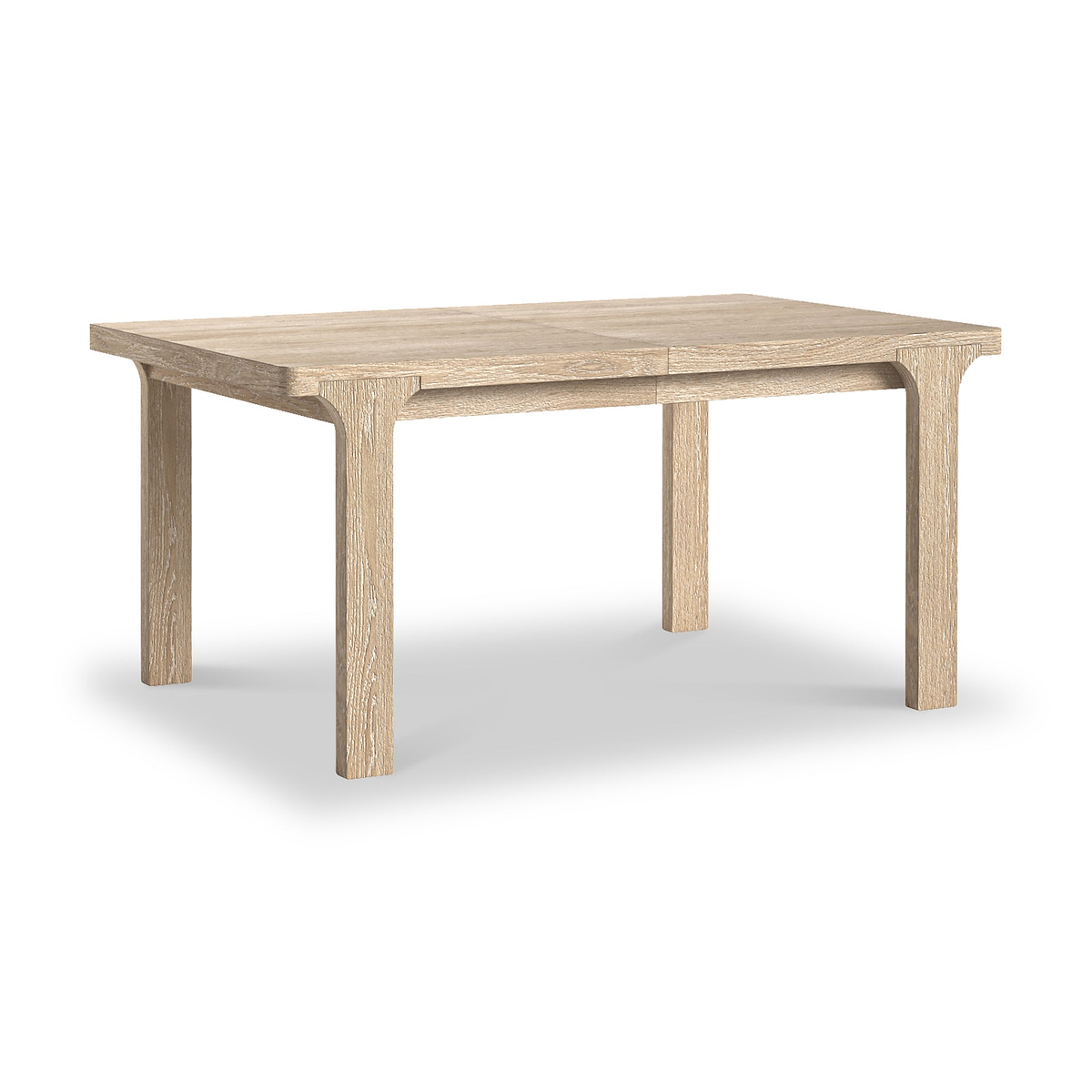 Mylor Washed Oak 165-215cm Ext Dining Table from Roseland Furniture