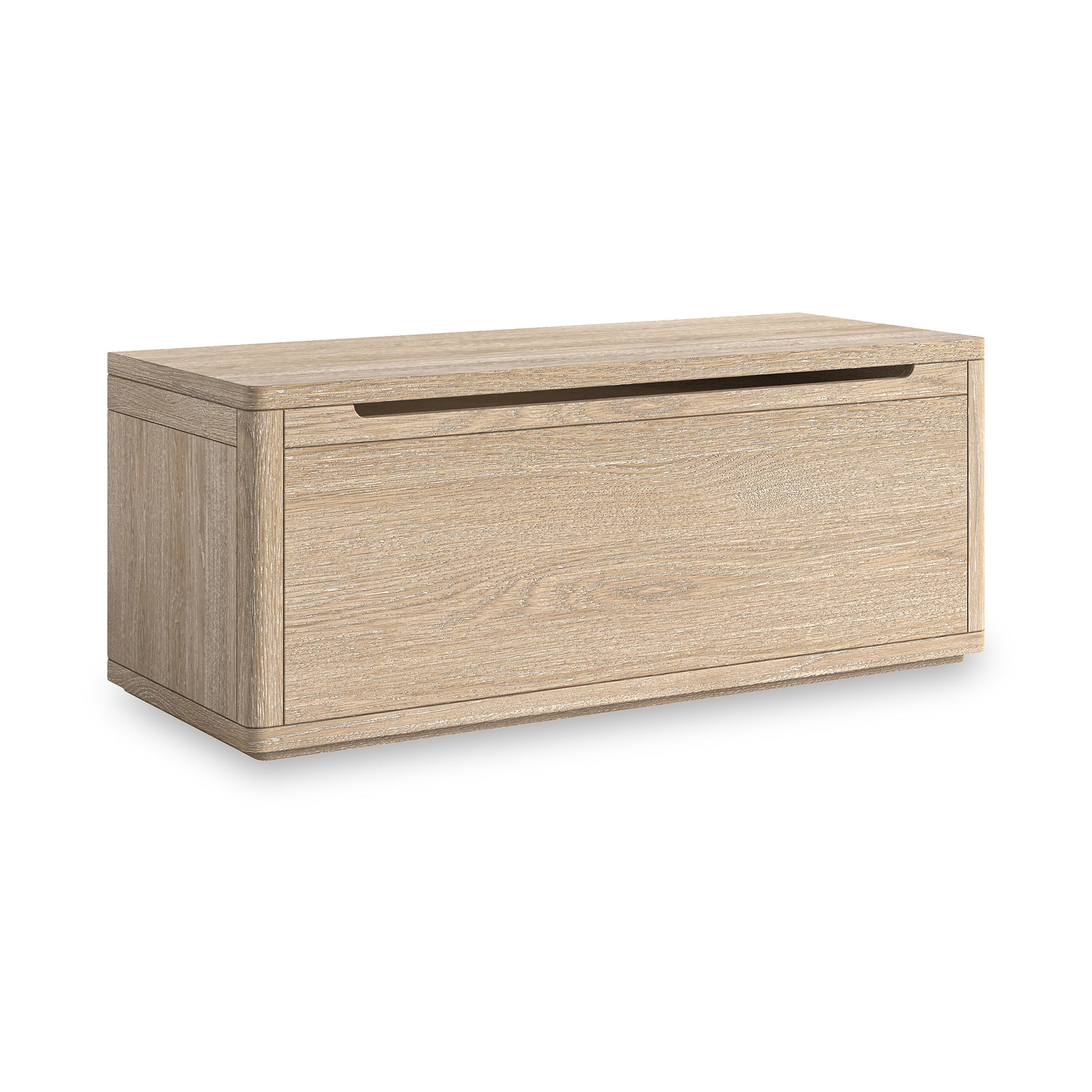 Mylor Washed Oak Blanket Box from Roseland Furniture