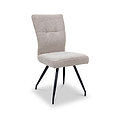 Digby Textured Fabric Dining Chair Angle2 from Roseland Furniture