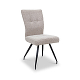 Digby Textured Fabric Dining Chair Angle2 from Roseland Furniture